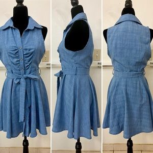 💙Pretty denim colored dress💙
